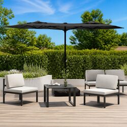 Enhance Your Outdoor Living with this Stylish Garden Parasol