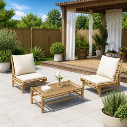 Enhance Your Outdoor Space with Bamboo Garden Chairs