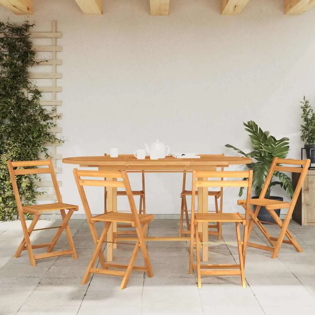 Extending Garden Table 110-160x80x75cm Solid Teak Wood Outdoor Dining with Parasol Hole