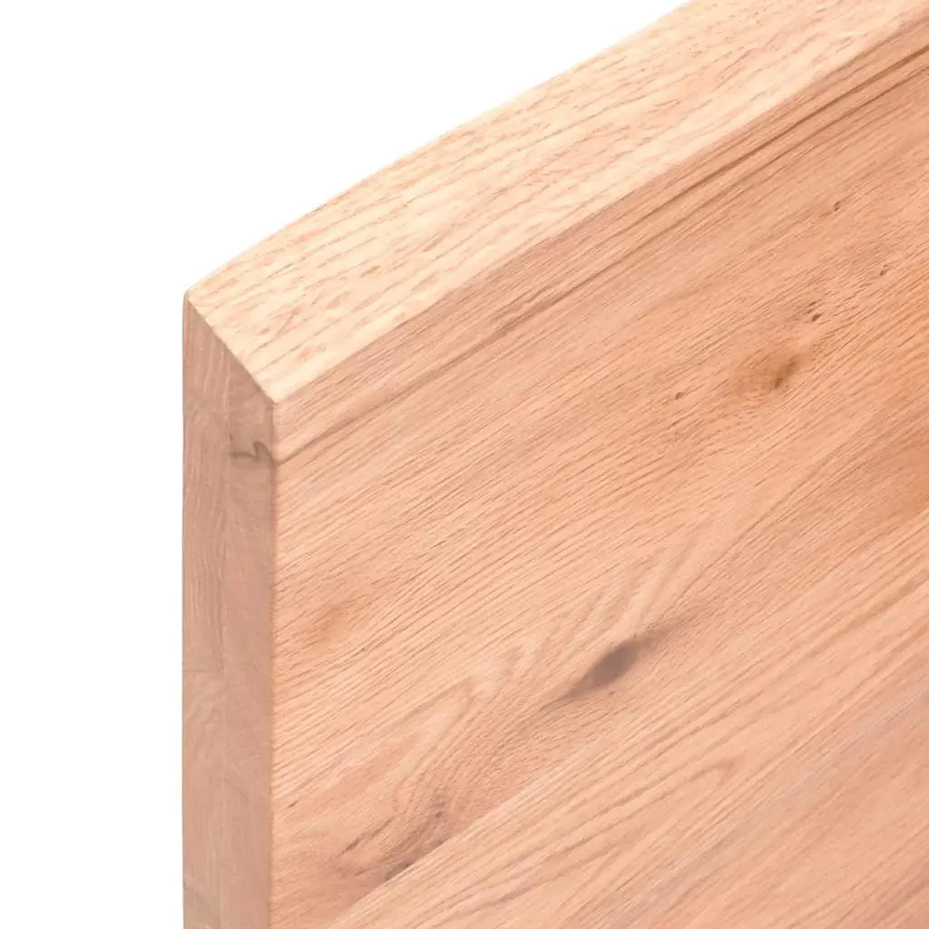 Wall Shelf 120x60cm Solid Oak Wood Rustic Style Foldable Storage