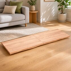 Enhance Your Space with a Rustic Brown Oak Wall Shelf