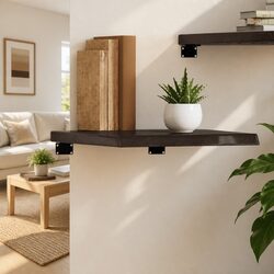Enhance Your Space with a Rustic Oak Wall Shelf