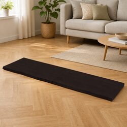 Enhance Your Space with a Folding Dark Brown Oak Shelf