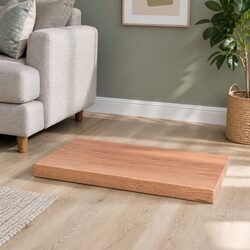 Elevate Your Dining Space with a Live Edge Solid Oak Table Top
