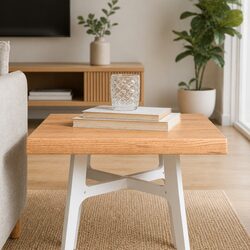 Elevate Your Dining Space with a Live Edge Solid Oak Table Top