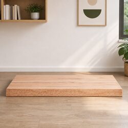 Enhance Your Space with This Solid Oak Live Edge Table Top