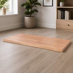 Enhance Your Space with a Solid Oak Live Edge Tabletop