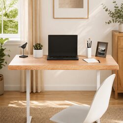 Stylish Solid Oak Wood Tabletop Enhancing Your Space 100x50cm