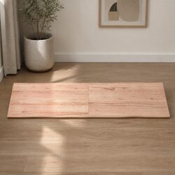 Enhance Your Space with a Live Edge Oak Table Top 160x40cm