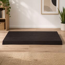 Elevate Your Space with a Dark Brown Solid Oak Table Top