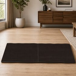 Solid Oak Table Top for Aesthetic Home Spaces 120x40cm