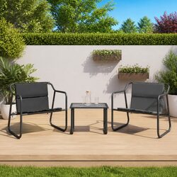 Enhance Your Outdoor Space with a 3-Piece Lounge Set