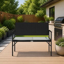 Transform Your Patio with This 2-Seater Garden Bench