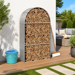 Enhance Your Space with a Stylish Log Holder for Firewood