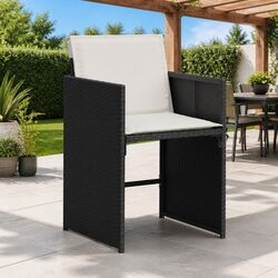 Comfortable 4-Piece Garden Seating Set with Cushions