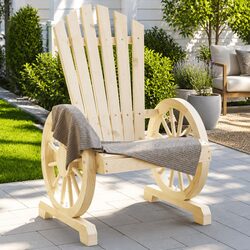 Enhance Your Outdoor Space with Solid Wood Adirondack Chairs