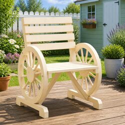 Enhance Your Outdoor Space with a Solid Wood Garden Chair