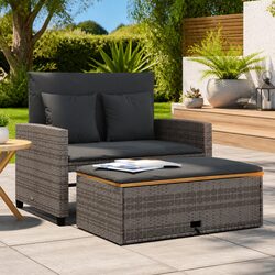Transform Your Outdoor Space with This 2-Seater Sofa Bed