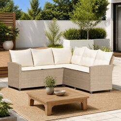 Enhance Your Outdoor Space with an L-Shaped Couch Sofa