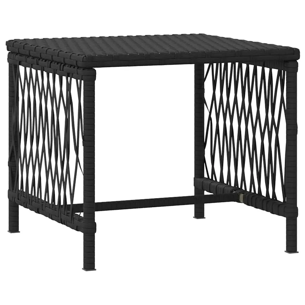 Sun Lounger 3 Pieces Adjustable Backrest Weather-Resistant Poly Rattan Outdoor Garden Patio Chair Set