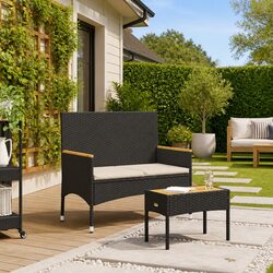 Enhance Your Patio with a Stylish 2-Seater Garden Bench