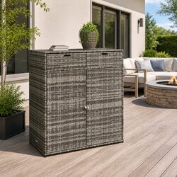 Enhance Your Outdoor Space with a Grey Storage Cabinet