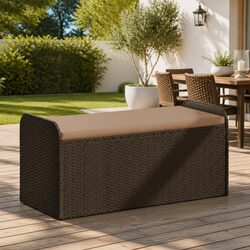 Enhance Your Outdoor Space with a Stylish Storage Bench