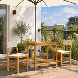 Enhance Your Outdoor Space with a 3 Piece Balcony Set
