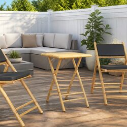 Enhance Your Outdoor Space with a Bamboo Folding Table