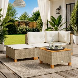 Beige Garden Stool: Elevate Your Outdoor Relaxation