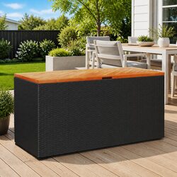 Stylish Outdoor Bench and Storage Solution