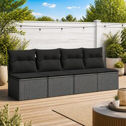 Enhance Your Outdoor Space with a 4-Seater Garden Sofa