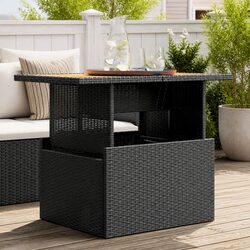 Elevate Your Outdoor Space with This Adjustable Garden Table