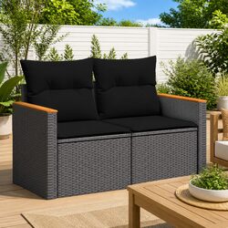 Stylish Black Garden Sofa for Enhancing Your Outdoor Space