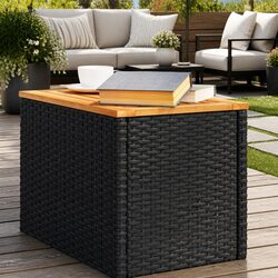 Enhance Your Outdoor Space with Black Patio Side Tables