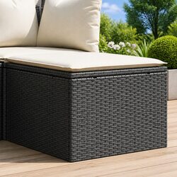 Stylish Garden Stool with Padded Cushion for Your Patio