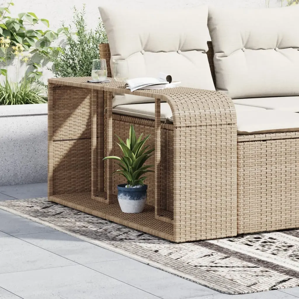 Storage Shelves 2 pc Outdoor Rattan Backyard Garden Organiser Patio Furniture