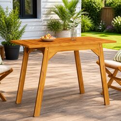 Outdoor Dining Table for Perfect Patio Experiences 110x56x75cm