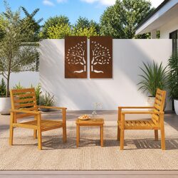 2-Piece Outdoor Sofa Chairs for Your Relaxing Retreat