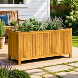 Enhance Your Outdoors with a Wooden Planter Box