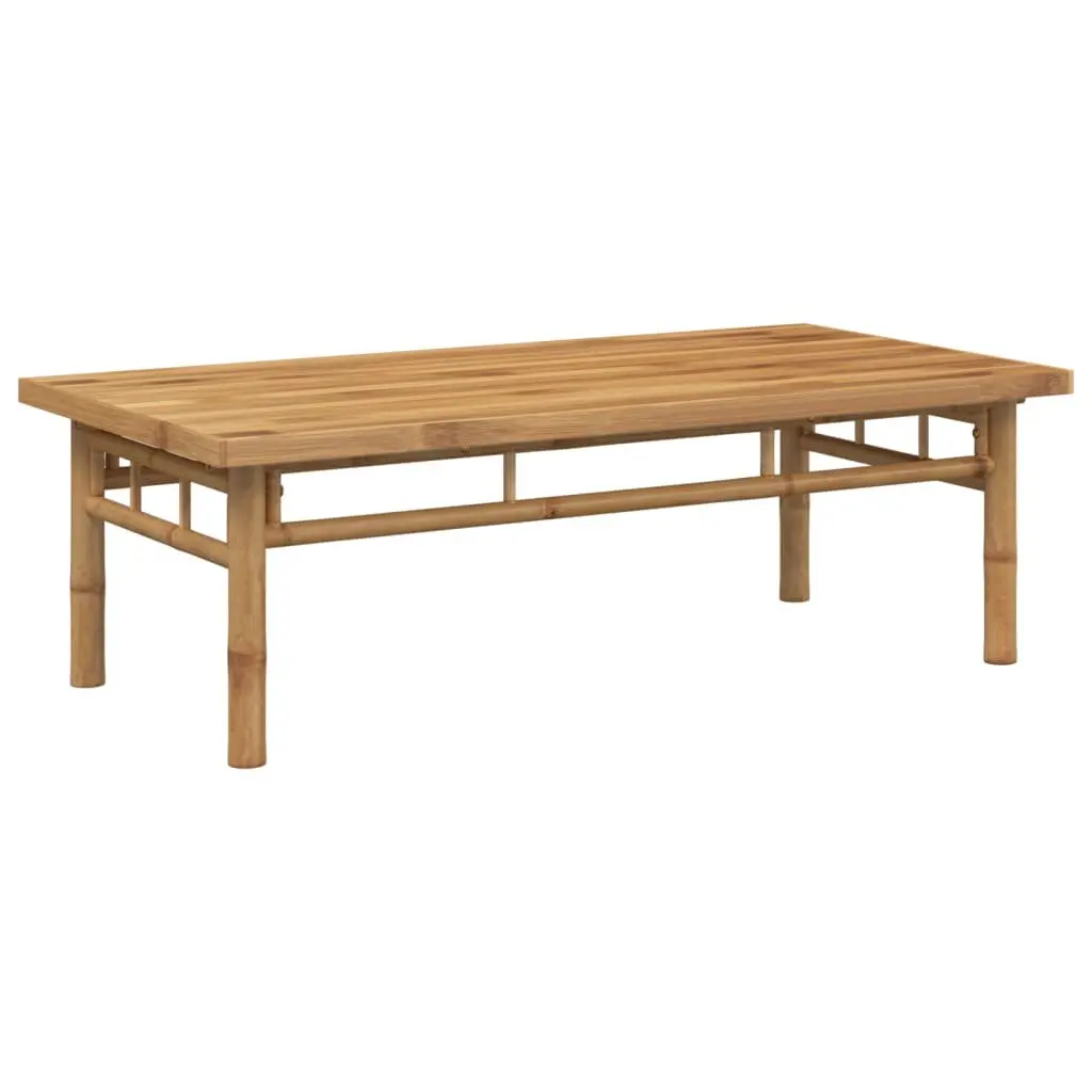 Coffee Table 110x55x35 cm Bamboo Brown Accent Side Table Living Room Furniture
