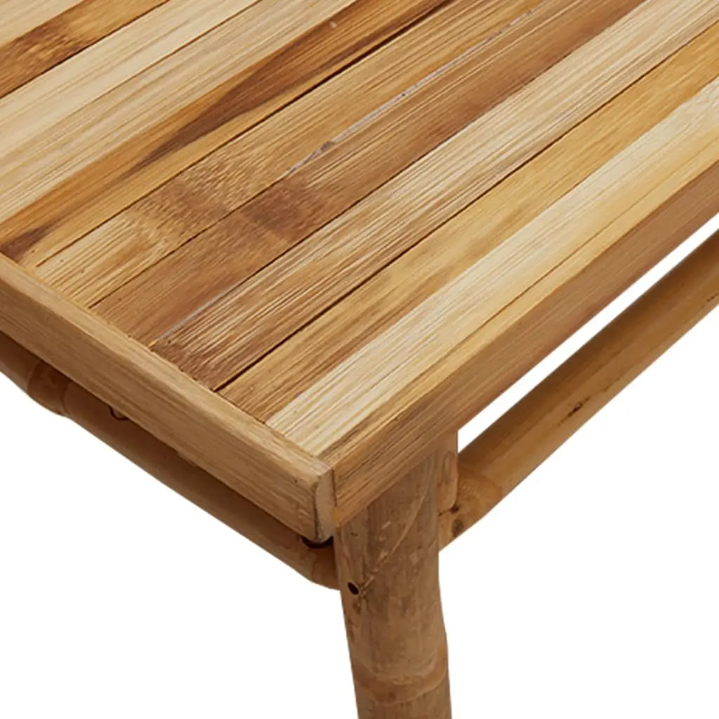 Coffee Table 110x55x35 cm Bamboo Brown Accent Side Table Living Room Furniture