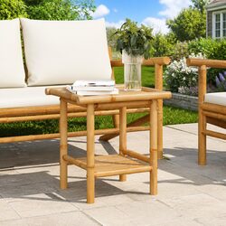 Elevate Your Space with This Bamboo Coffee Table