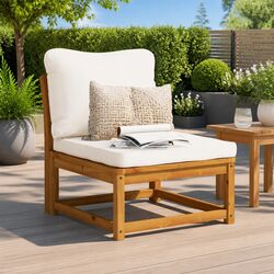Enhance Your Outdoor Space with a Modular Wooden Sofa