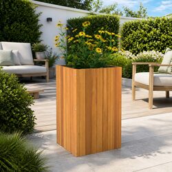 Stylish Wooden Planter Box for Your Home 35x35x60 cm