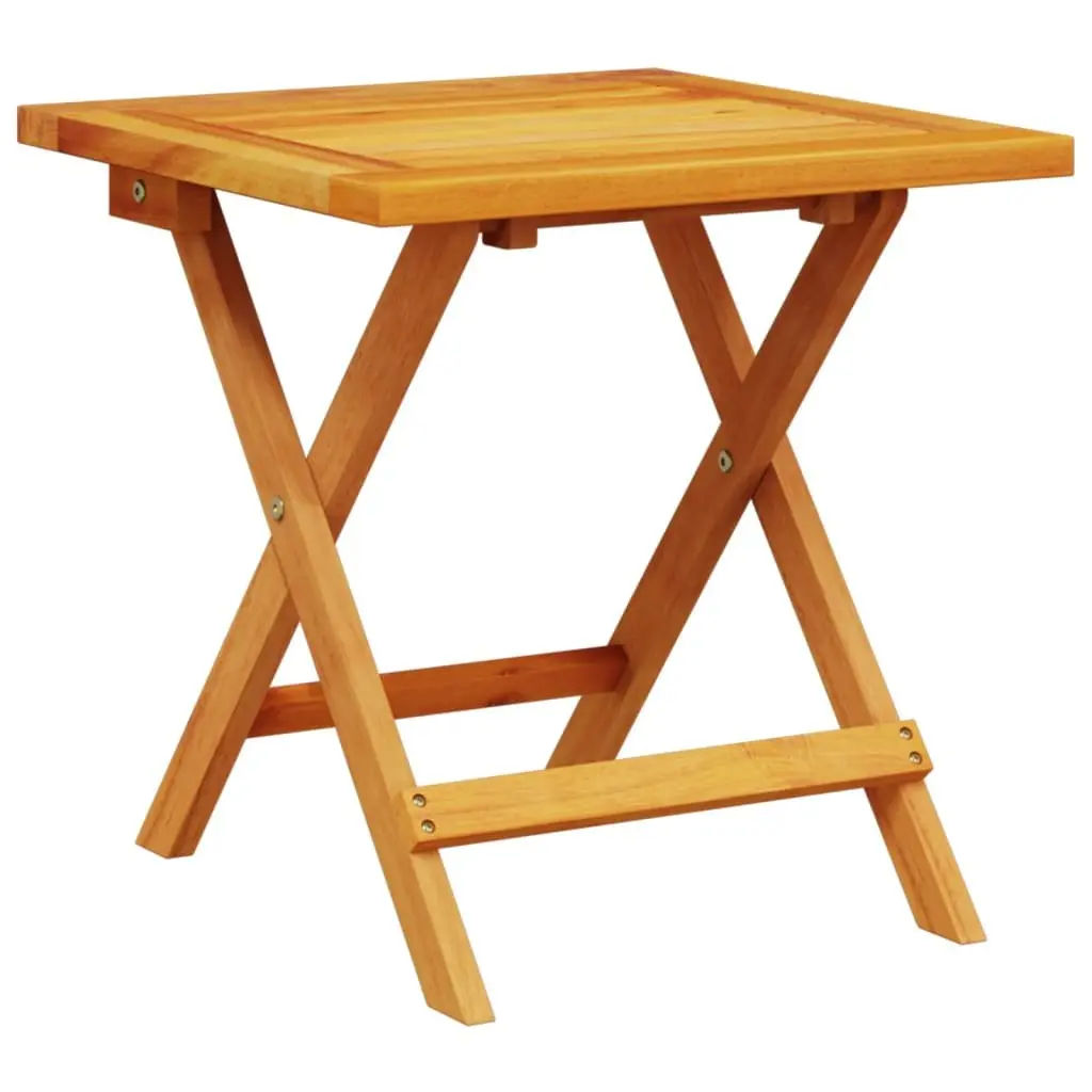 Acacia Wood Garden Side Table for Outdoor Use