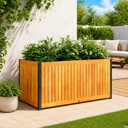 Enhance Your Space with this Stylish Garden Planter Box