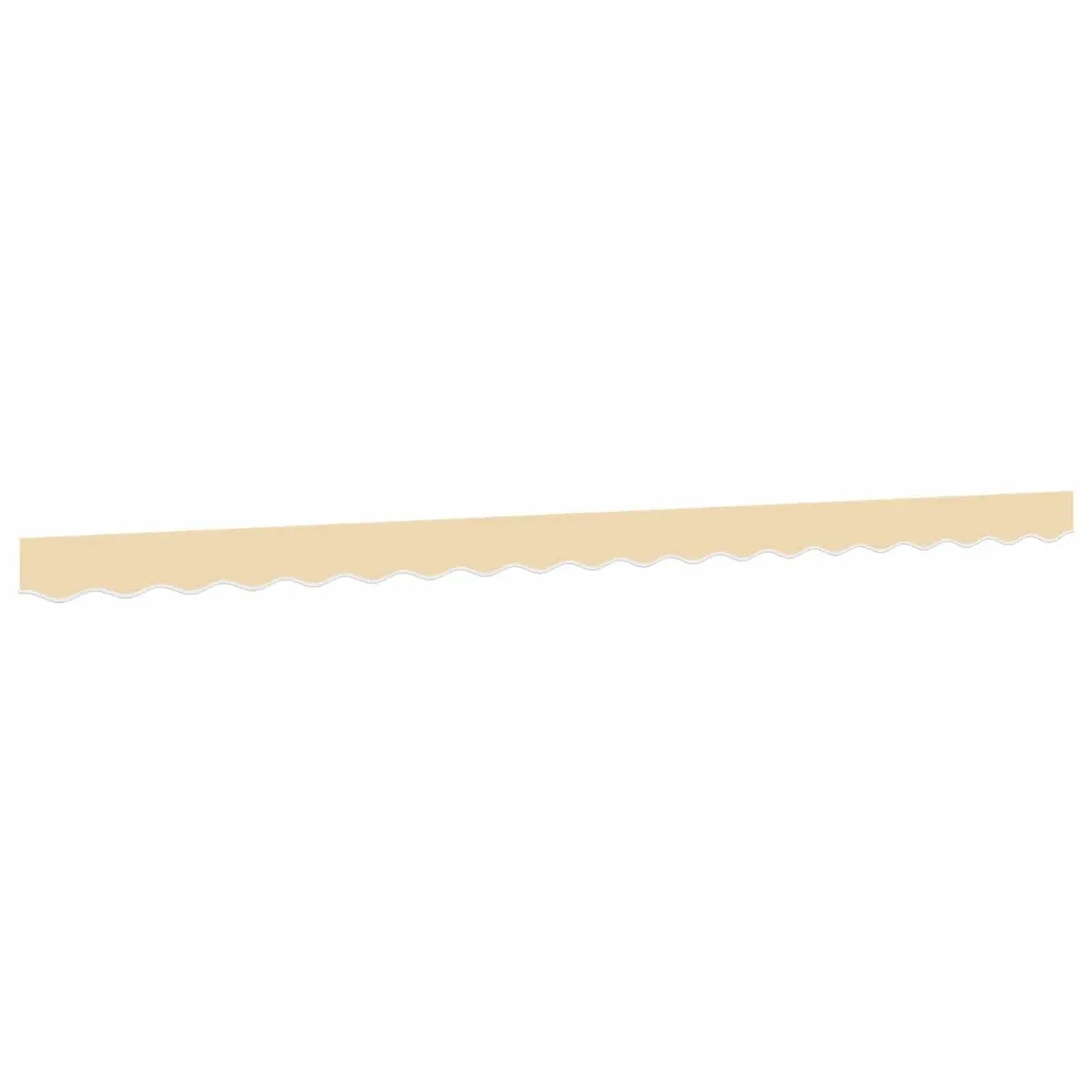 Awning Valance Fabric 4m Cream Stripe Water UV Resistant