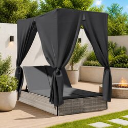 Enhance Your Outdoor Space with a Comfortable Double Sun Lounger