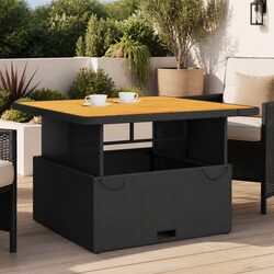 Elevate Your Outdoor Experience with a Black Garden Table